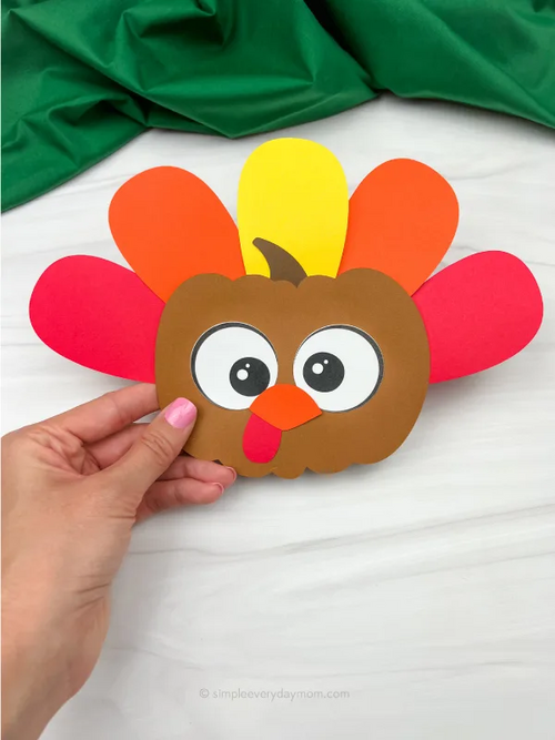 Pumpkin Turkey Craft