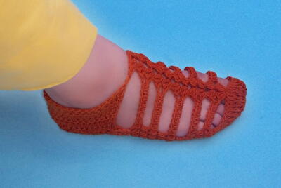  Crochet Adult Women Booties Slippers 