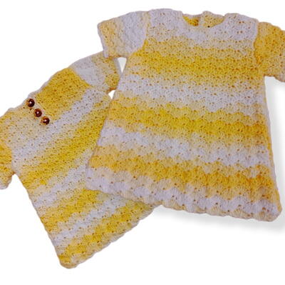 Toddler Girls Crochet Dress Pattern