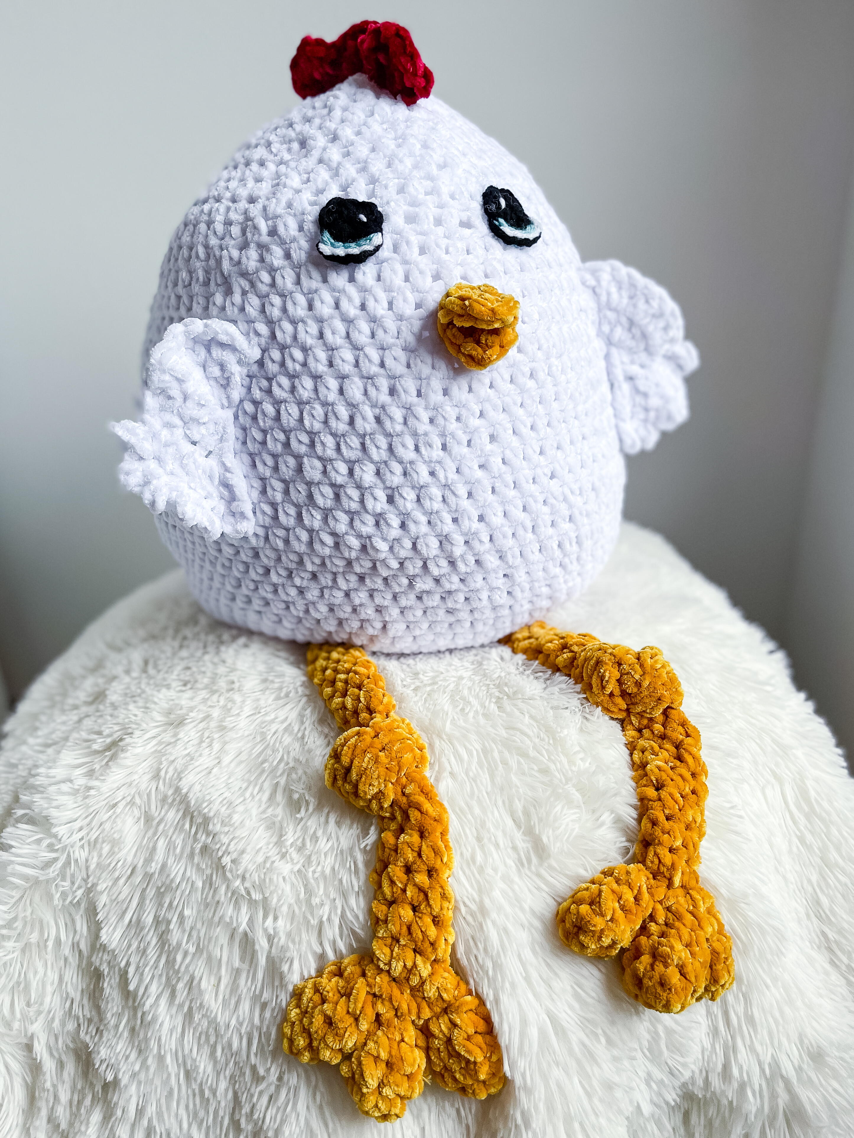 Bawk Bawk Chicken Squish | AllFreeCrochet.com
