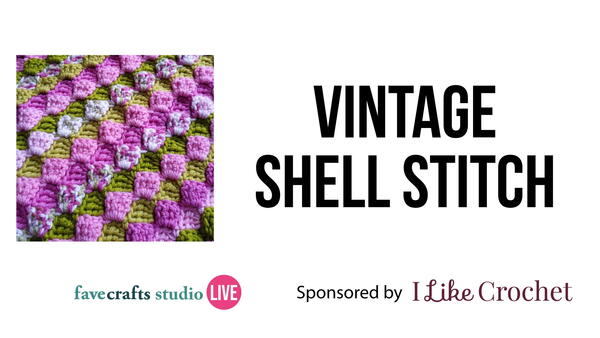 Learn to Crochet the Vintage Shell Stitch
