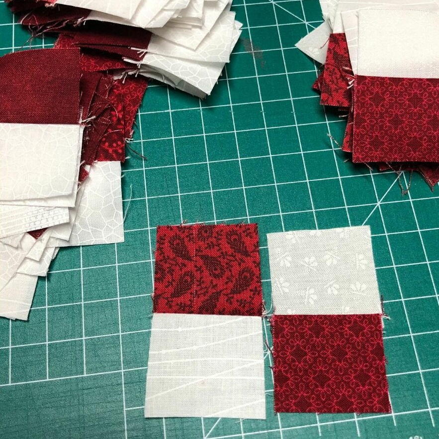 How to Make an Easy Four Patch Quilt Block