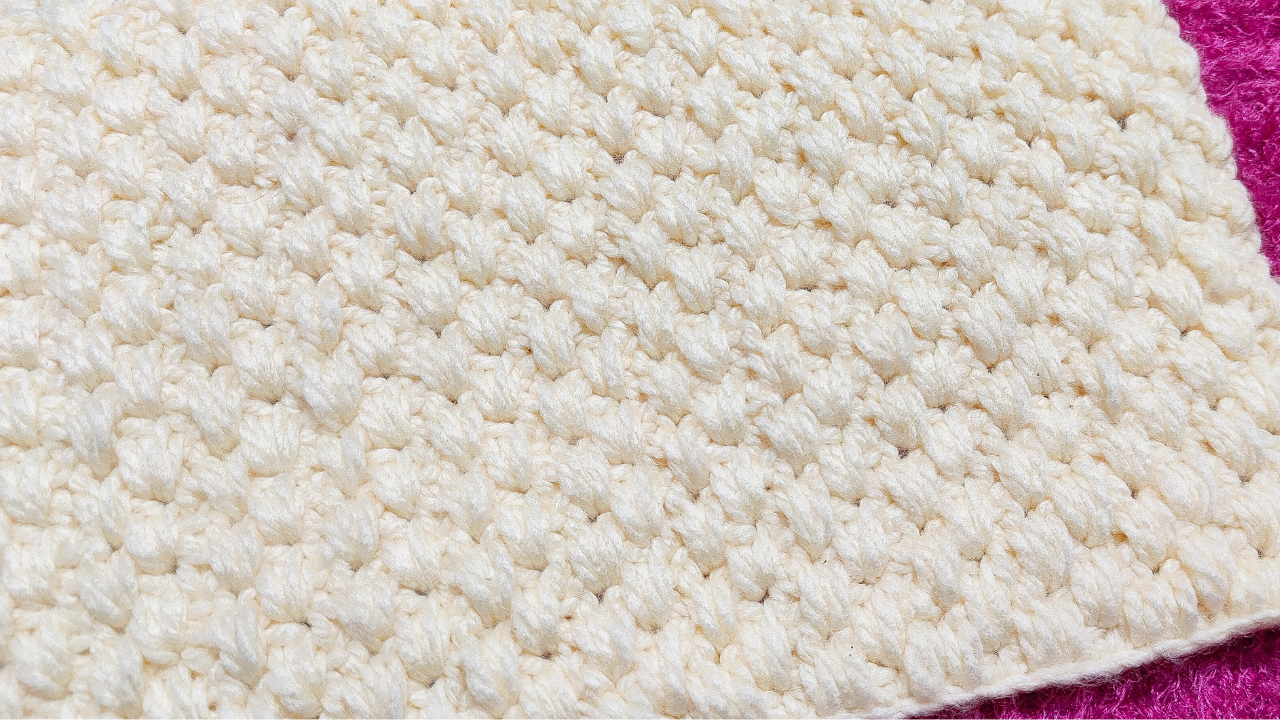 How To Crochet A Textured Vstitch Blanket