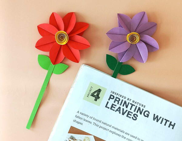 Paper Flower Templates Craft | DIYIdeaCenter.com