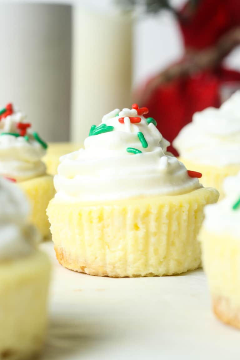 Mini Cheesecakes | TheBestDessertRecipes.com