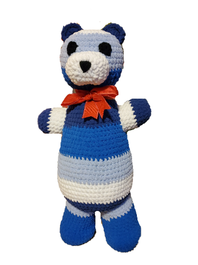Blanket Yarn Teddy Bear
