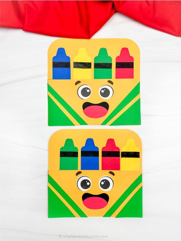 Crayon Box Craft AllFreeKidsCrafts Com