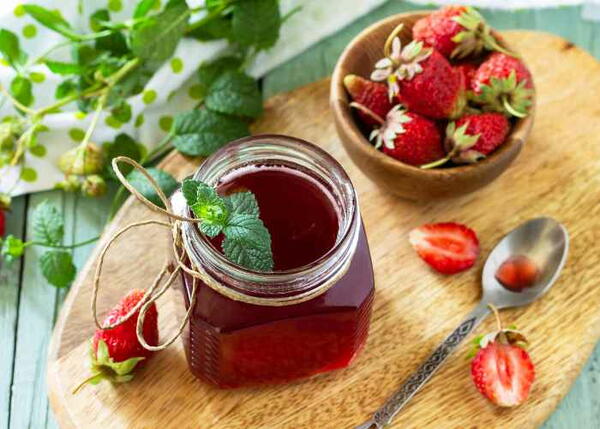 Strawberry Syrup Canning Recipe