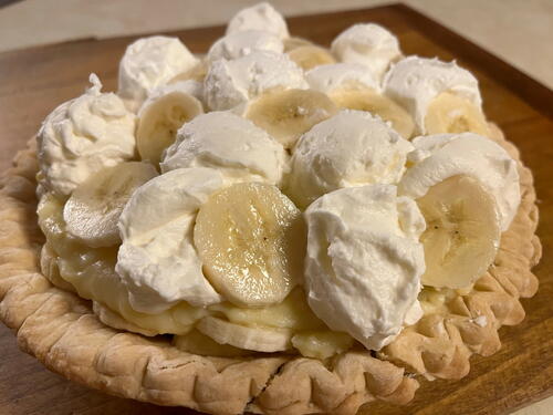 Old-fashioned Banana Cream Pie Recipe