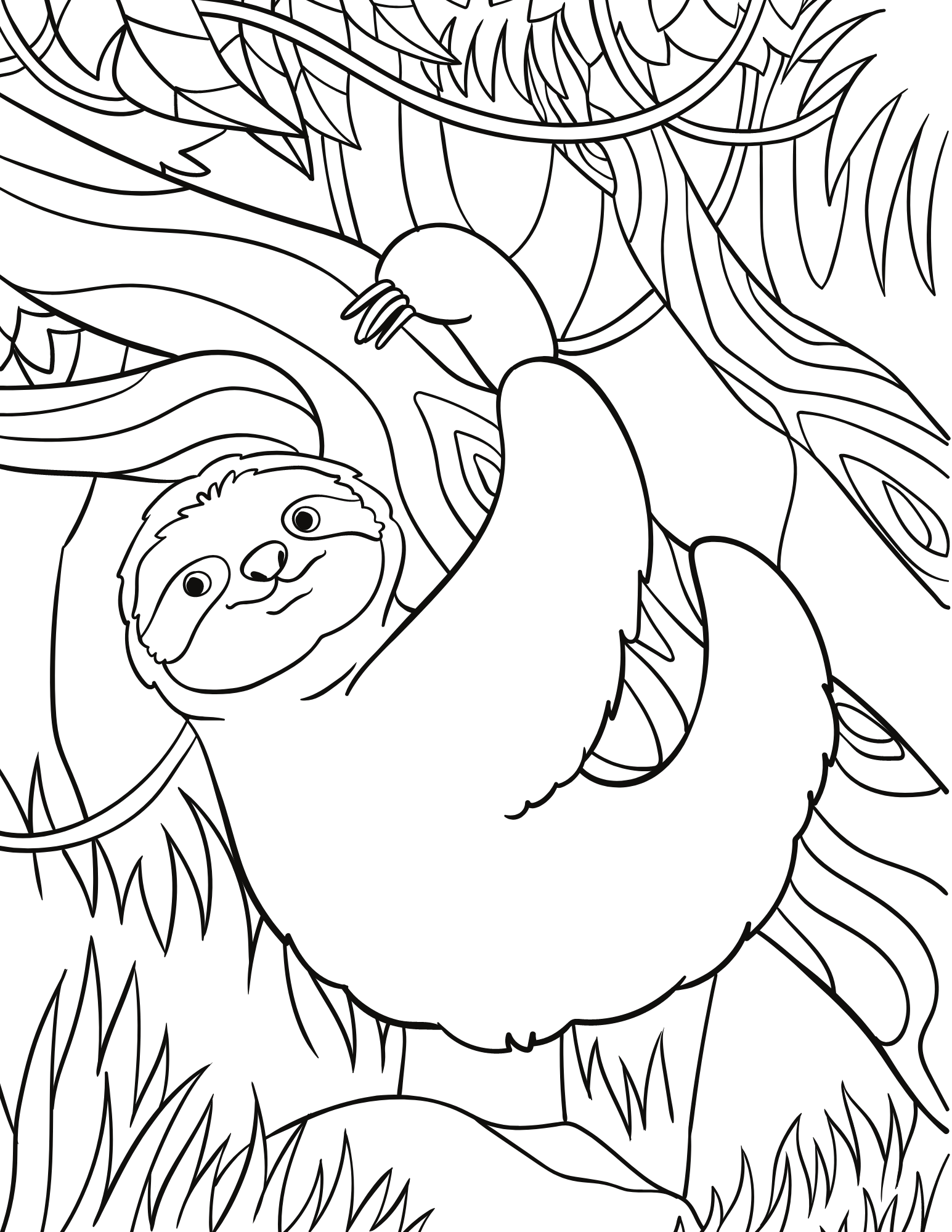 Sloth Printable