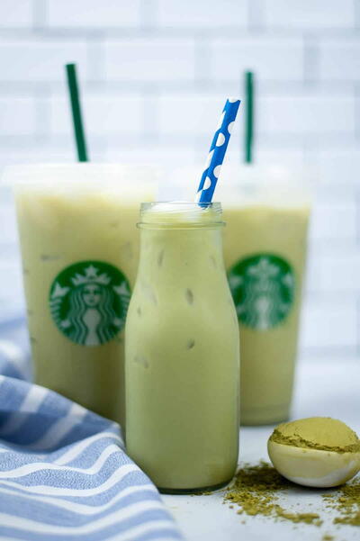 Copycat Starbucks Matcha Green Tea Latte