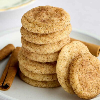 Mini Snickerdoodle Cookies (soft & Chewy)