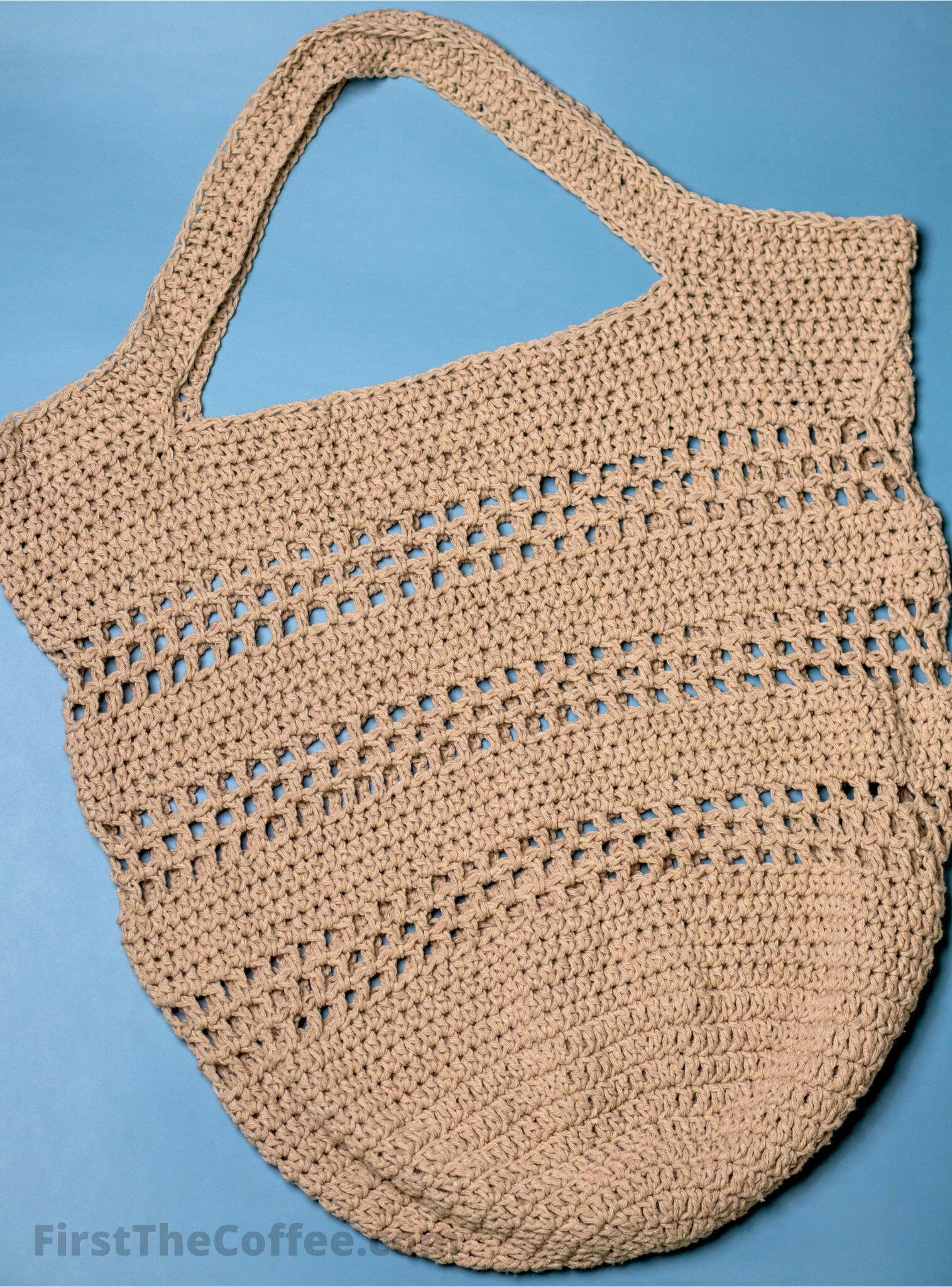 Sierra Market Bag Pattern | AllFreeCrochet.com