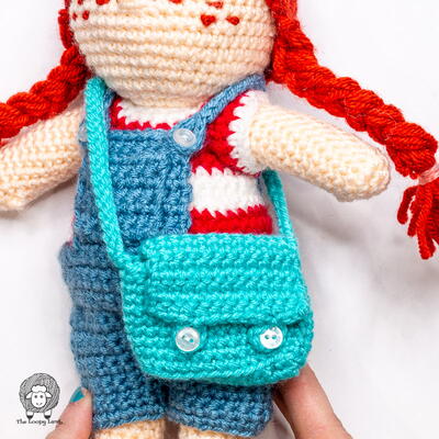Crochet Tote Bag For Dolls