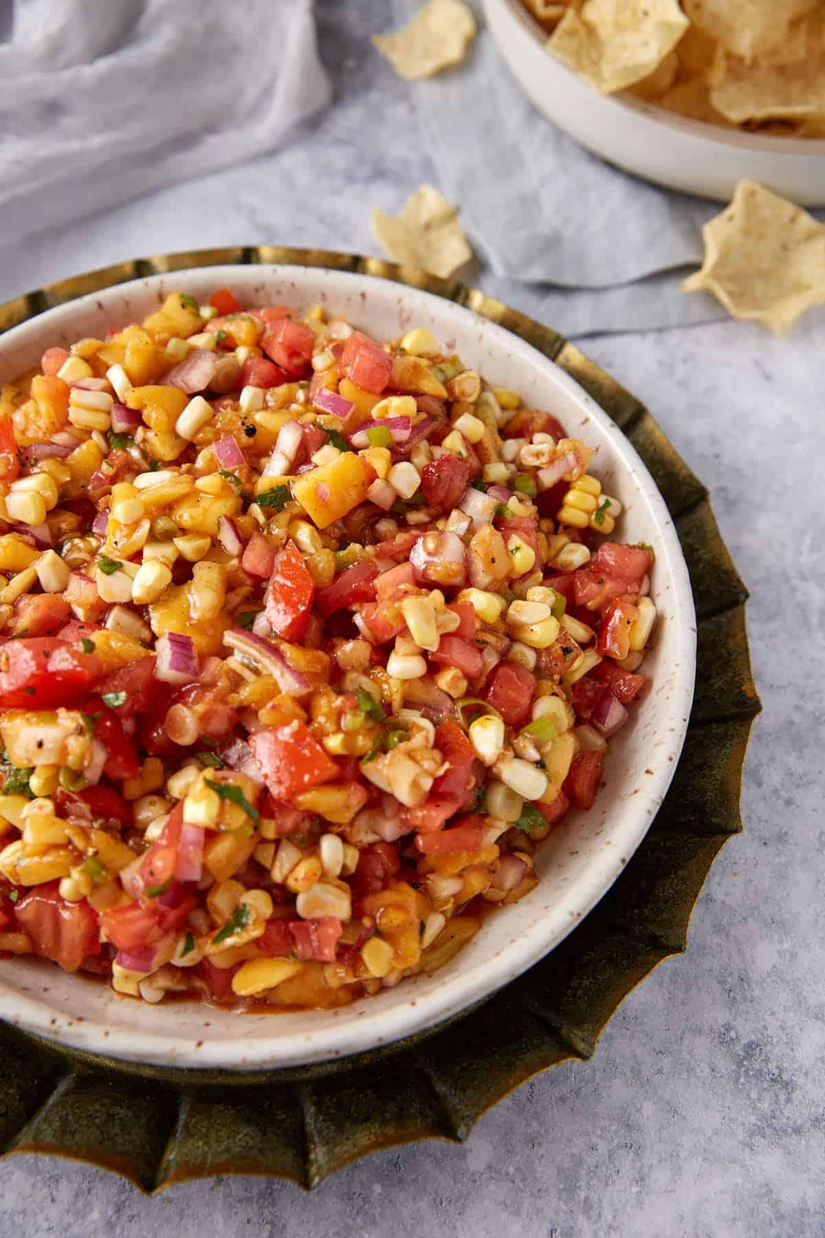 Peach Salsa | FaveSouthernRecipes.com