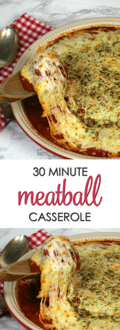 Easy Meatball Casserole
