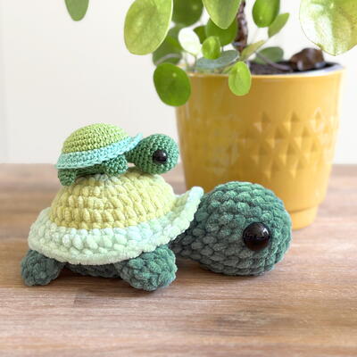 Free Turtle Amigurumi Crochet Pattern