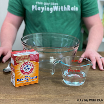 Create Your Own Snow With Baking Soda!