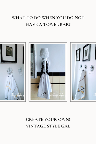 Creative Towel Bar Alternatives
