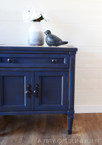 Dark Blue Nightstands