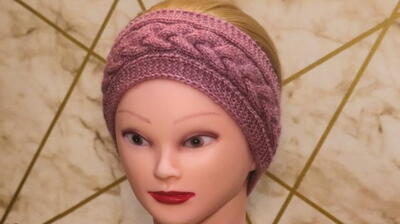 Braided Cable Knit Headband Pattern: A Stylish Winter Accessory For All