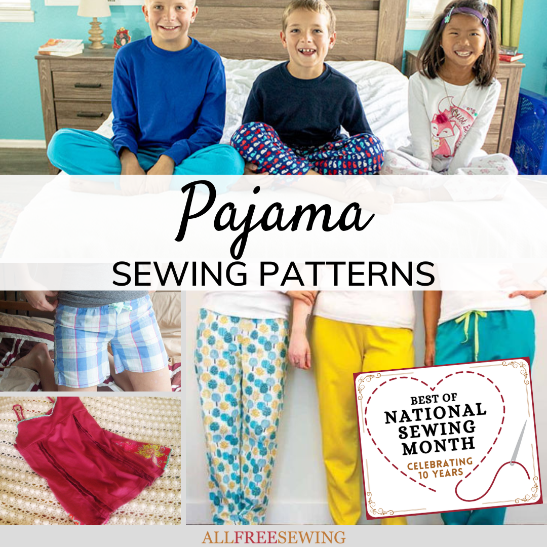 31 Free Pajama Sewing Patterns | AllFreeSewing.com