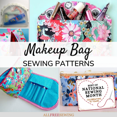 13 Free Makeup Bag Patterns to Sew