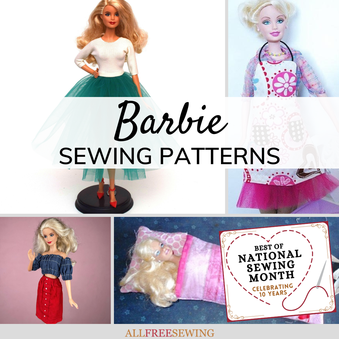 10 Free Barbie Sewing Patterns