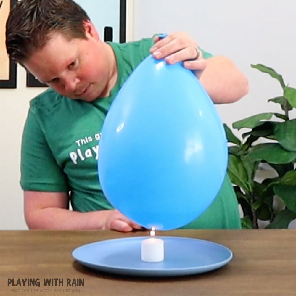 balloon candle water experiment