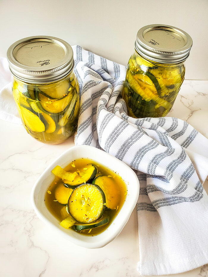 Refrigerator Sweet Pickle Recipe RecipeLion com