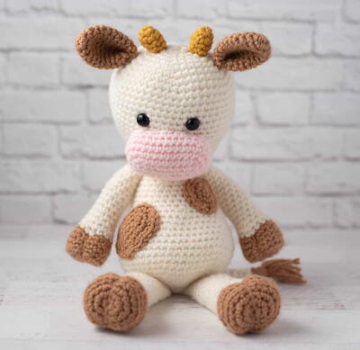 Millie The Crochet Cow
