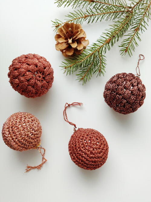 Pinecone Christmas Ornament