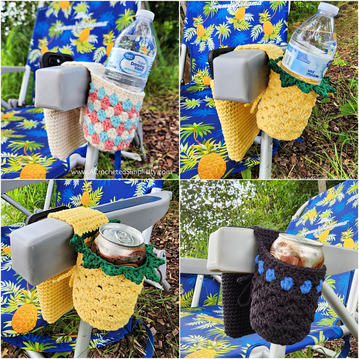 Crochet Chair Caddy | AllFreeCrochet.com