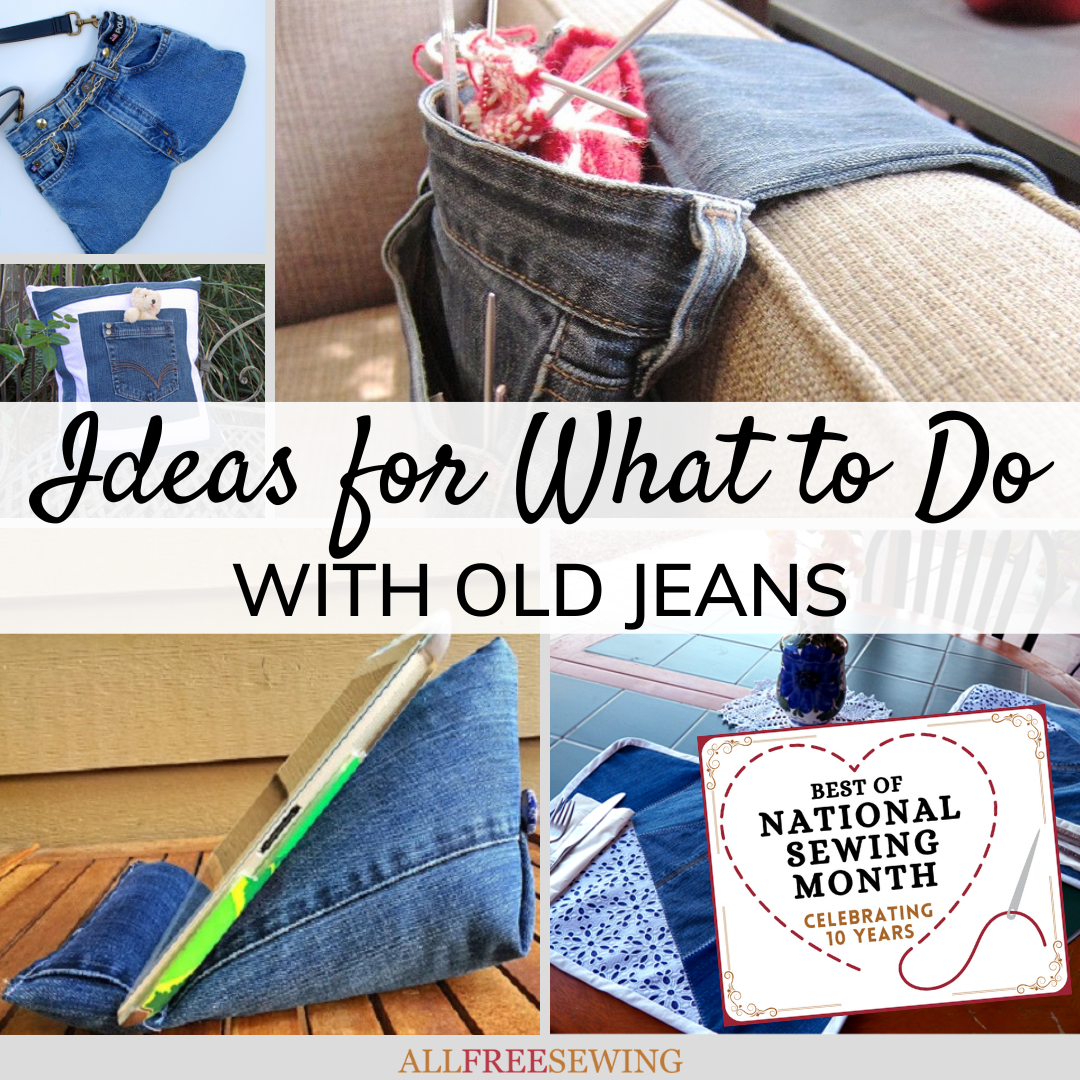 Things to do with old deals jeans