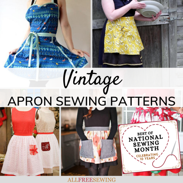 28 Free Vintage Apron Patterns