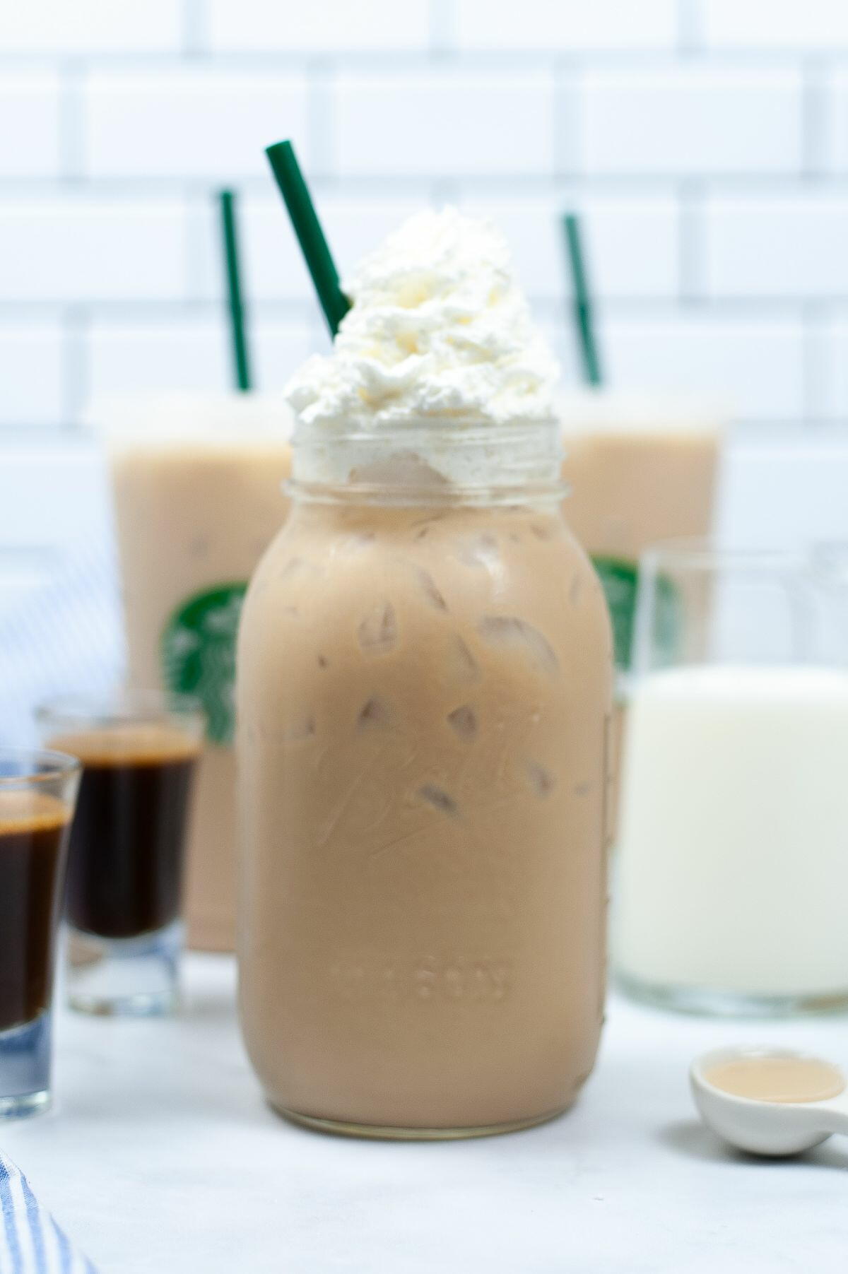 Copycat Starbucks White Chocolate Iced Mocha Recipe