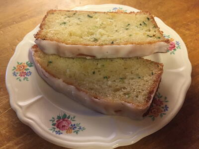 Lemon Zucchini Bread With Lemon Glaze Recipe