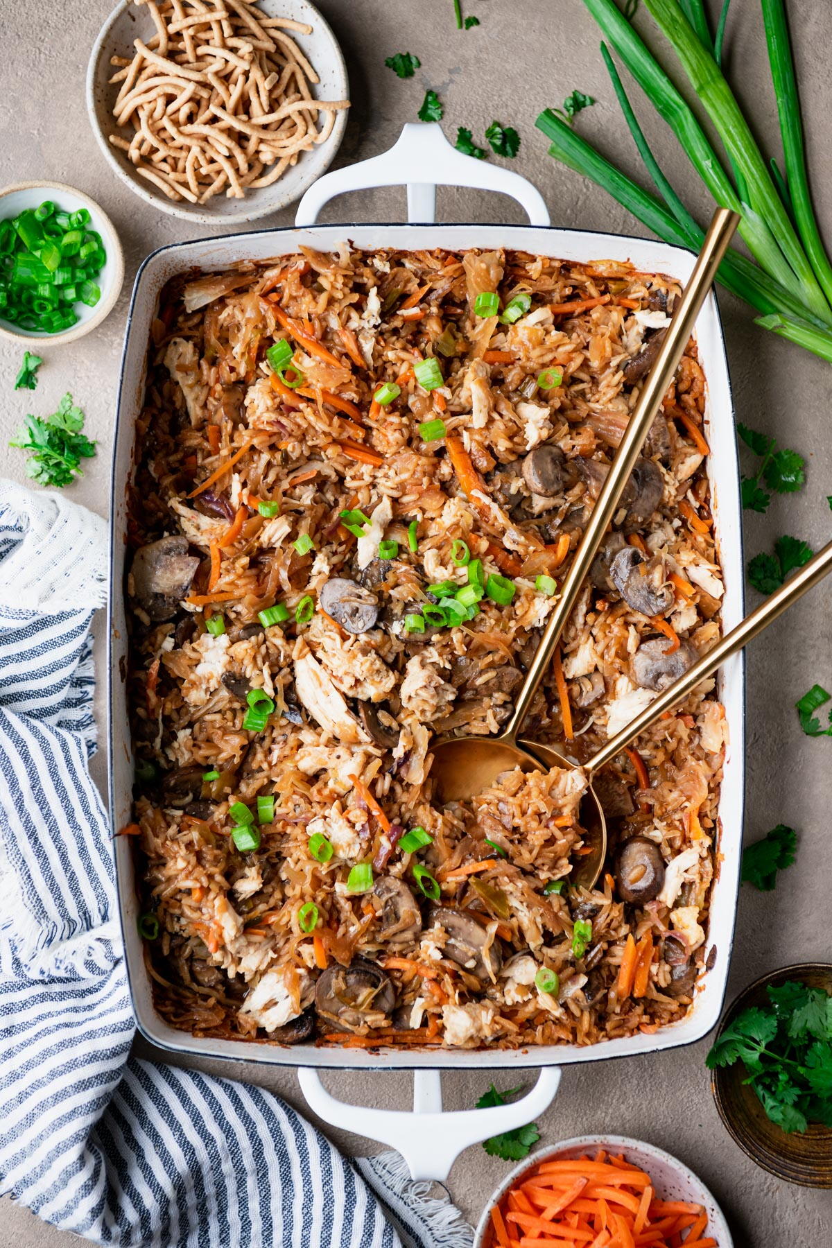 Dumpandbake Egg Roll Casserole