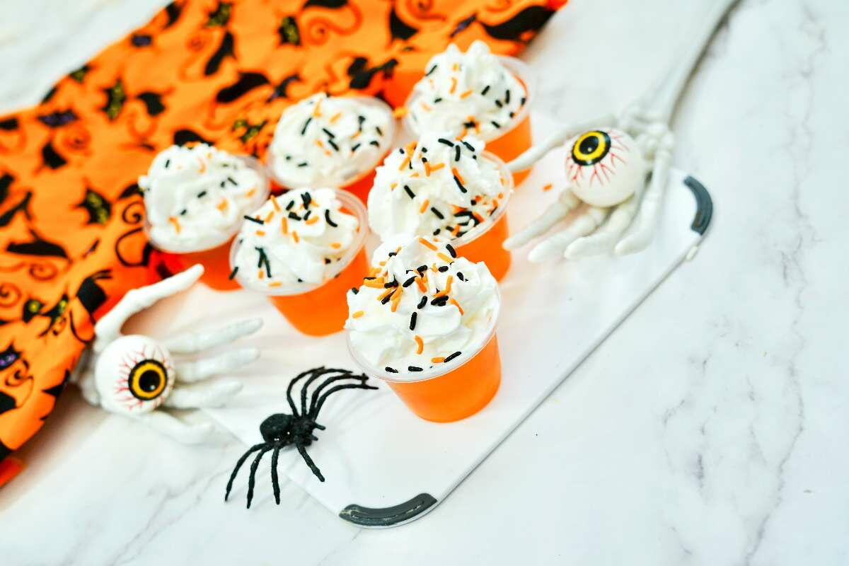 Spooktacular Halloween Jello Shots  FaveSouthernRecipes.com