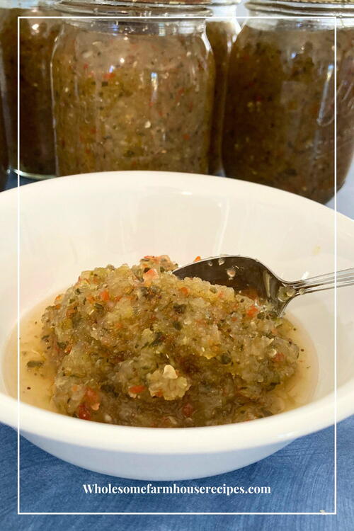 Easy Homemade Pickle Relish Recipe For Canning
