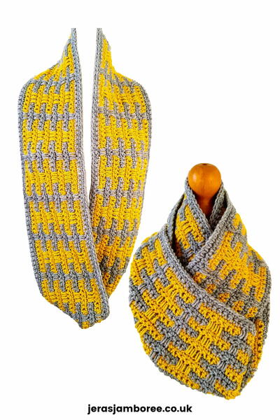 Mosaic Infinity Scarf