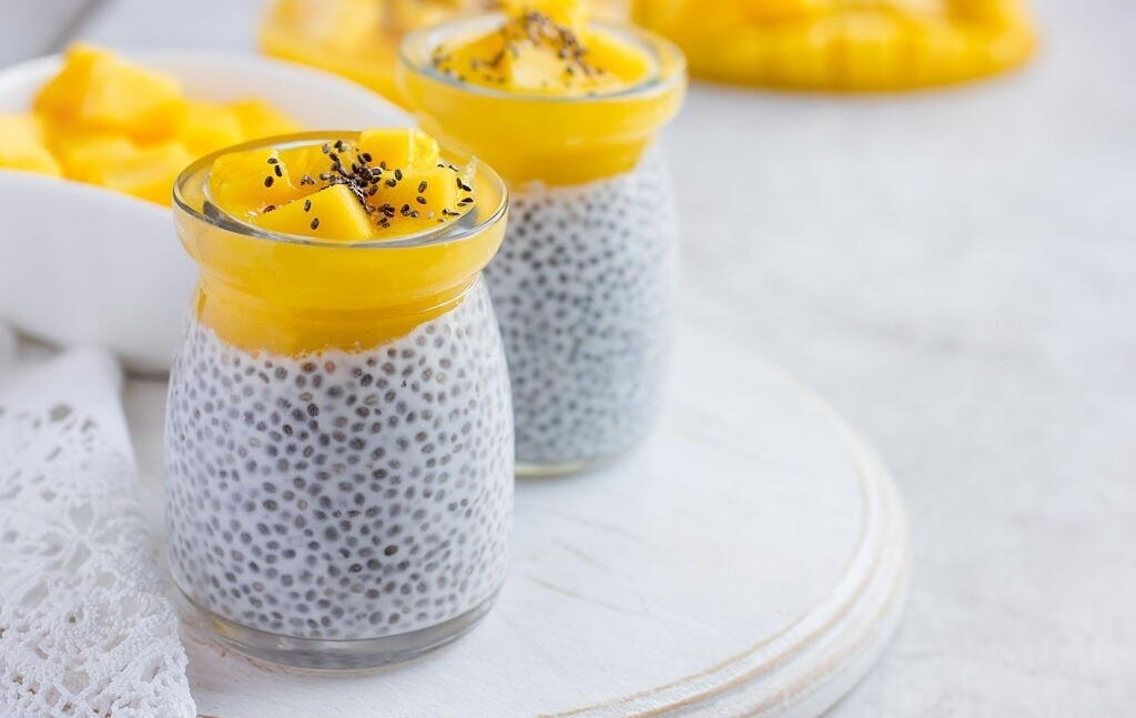 Mango Chia Pudding | RecipeLion.com