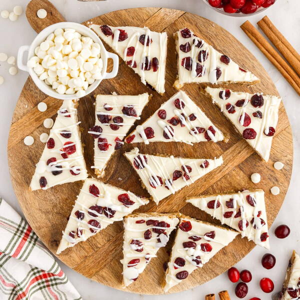 Cranberry Bliss Bars