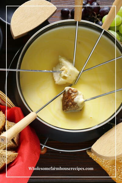 Melting Pot Wisconsin Cheddar Cheese Fondue Recipe