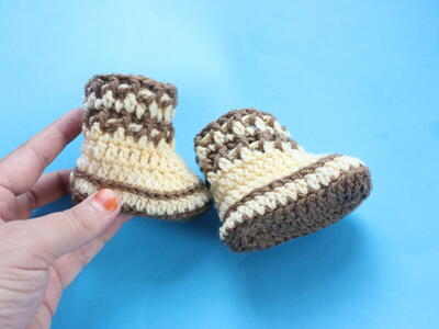 Latest Crochet Baby Booties Super Easy To Explain