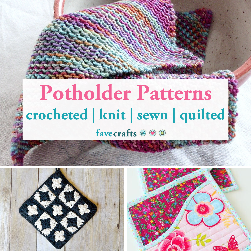 Handmade Crocheted, Kitchen Chicken Potholder-Hotpad, You Pick Design
