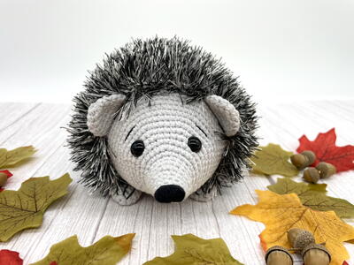 Free Amigurumi Crochet Hedgehog Pattern