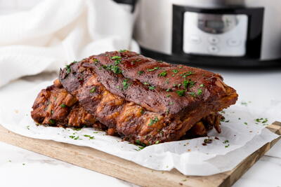 Slow Cooker Soy Spare Ribs