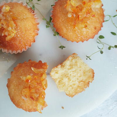 Orange Cupcakes (super Soft Without Butter And Milk)