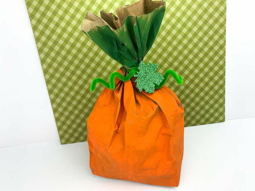 Perfect Pumpkin Paper Bag Craft